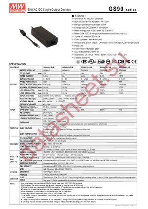 GS90A12-P1M datasheet  
